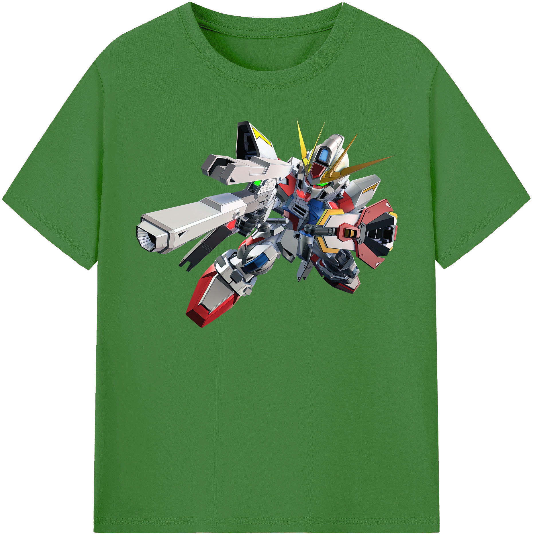 （画像用） 機動戦士ガンダム Mobile Suit Gundam レディースカジュアルプリントTシャツ（綿100％）
